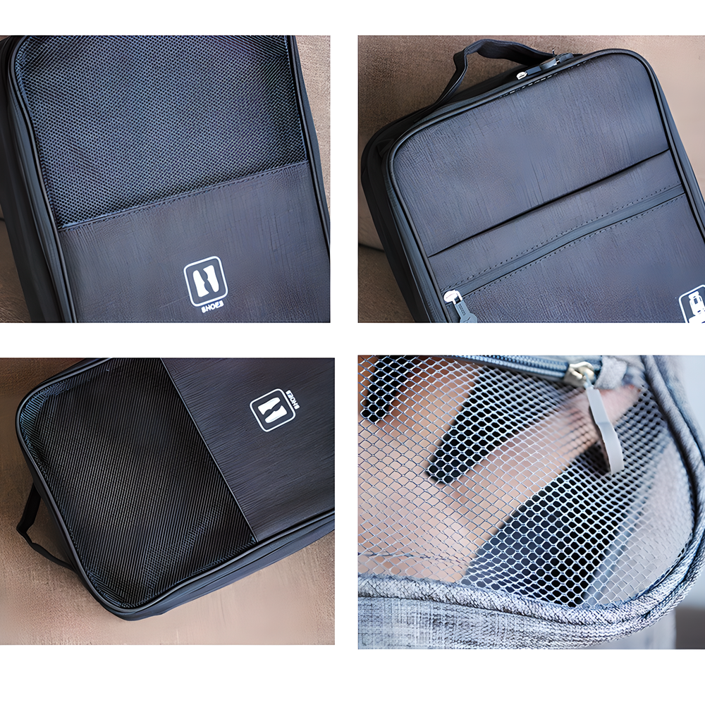 TravelMate™ Compact & Protective Shoe Bag for Kiwi Adventurers - Water-resistant, Durable, and Space-Saving Design