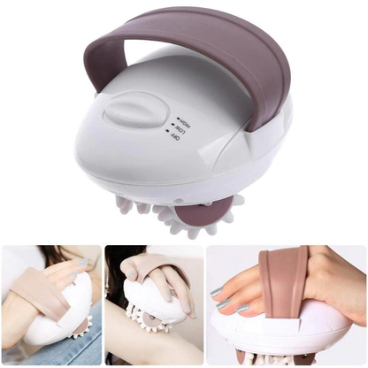 3D Electric Anti-Cellulite Massager with Premium ABS Plastic and Powerful Motor for Slimming, Toning, and Cellulite Reduction