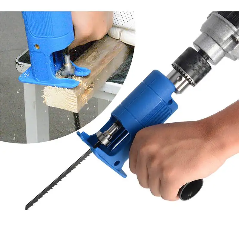 Versatile Electric Drill to Saw Converter - Easily convert your electric drill into a powerful cutting tool for wood, metal, and more.