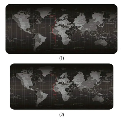 Super Large World Map Mouse Pad - Protects desk, serves as educational tool, and provides endless comfort for New Zealand users