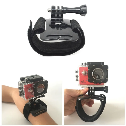 Versatile GoPro Accessory Set with Carry Case, featuring adjustable straps, sturdy monopod, and sleek design for capturing Kiwi adventures.