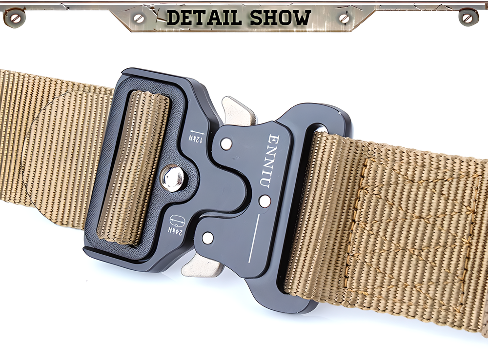 Tough Tactical Cobra Belt made of durable military-grade nylon with quick-release cobra buckle and fully adjustable design for Kiwi adventurers