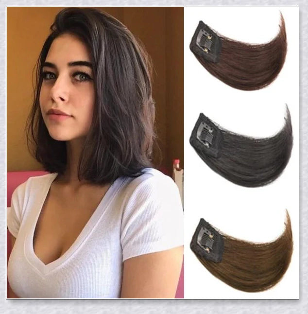 A natural-looking hair wig that provides invisible volume and thickness to your hair